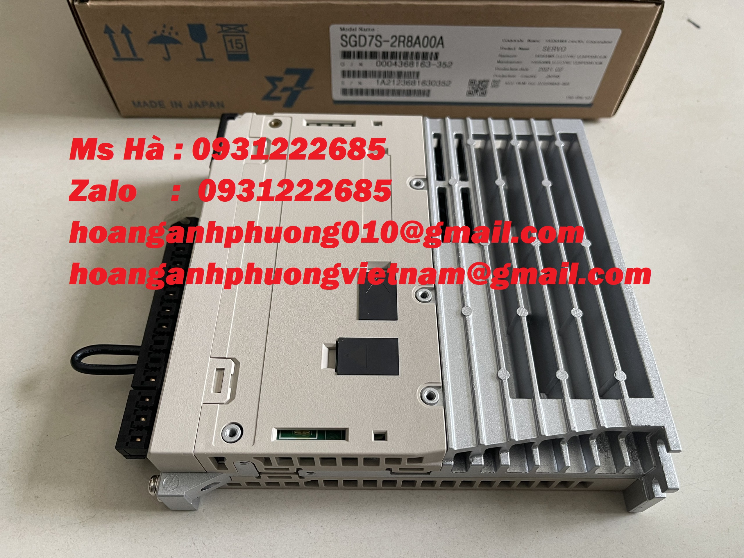 Servo chính hãng mới 100% SGD7S-2R8A00A - Hoàng Anh Phương
